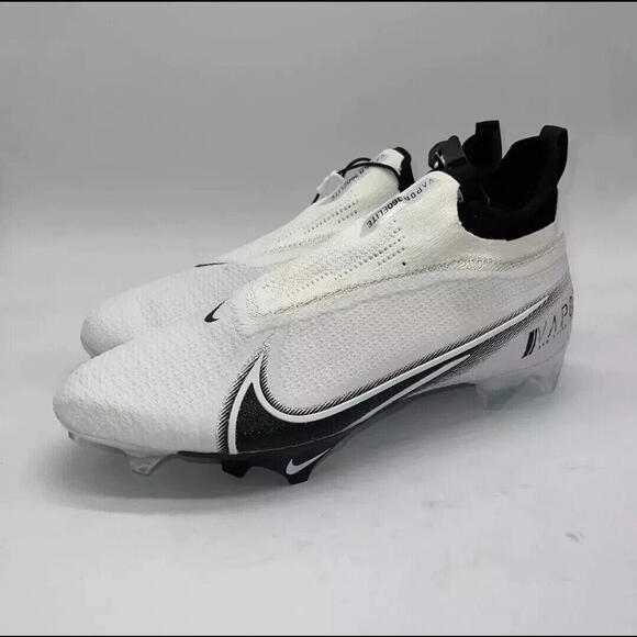 Nike Vapor Edge Elite 360 Flyknit Football White CV6317-100 Men’s Size 12.5 Wide - Picture 2 of 8